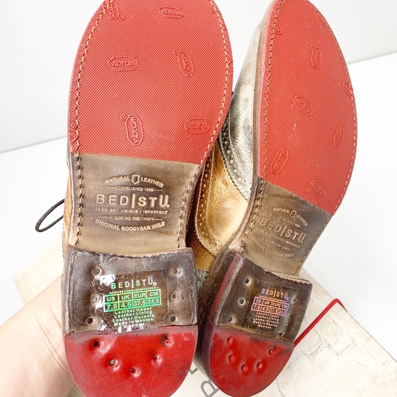NIB Bed|Stu Lita 2 tone oxfords - Picture 6 of 7